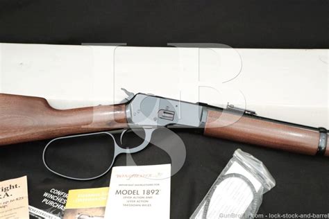 Winchester 1892 Large Loop Carbine 20″ .44 Magnum Lever Action Rifle ...