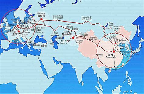 中欧铁路线路图高清,中欧班列高清线路图 - 伤感说说吧