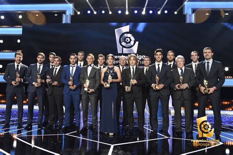 La Liga Awards 2015/16 - Messi, Griezmann, Suarez And Modric Win ...