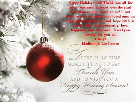 Happy Holiday to all! Thank you all for your continued support over th… | Business christmas ...