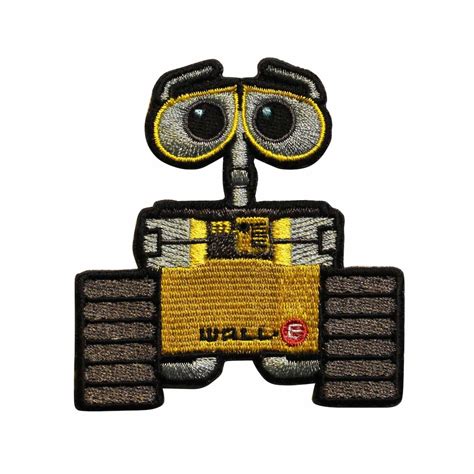 Disney Pixar WALL-E Trash Compactor Robot Embroidered Iron On | Etsy