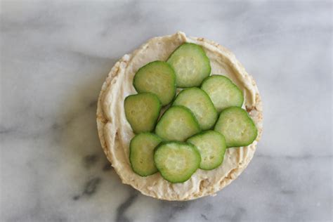 Four Healthy Rice Cake Snacks - taffeta and tulips