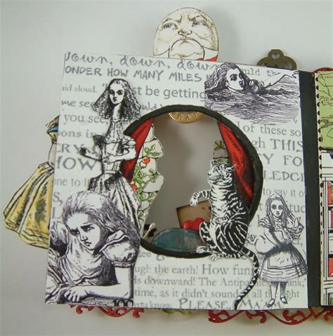 Artfully Musing: Alice in Wonderland Tunnel Book | Tunnel book, Book art, Alice in wonderland