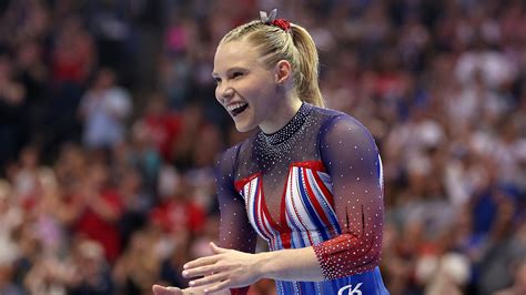 Jade Carey sticks the landing on vault in team final | NBC Olympics