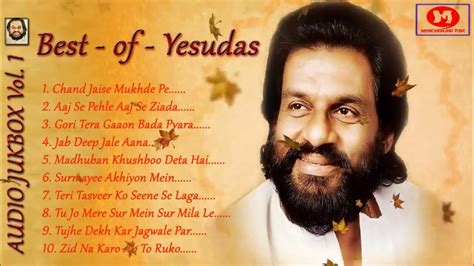 K J Yesudas Best Hindi Songs Playlist Vol 2 - YouTube