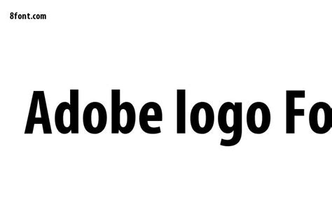 Adobe logo Font - Free Font Download