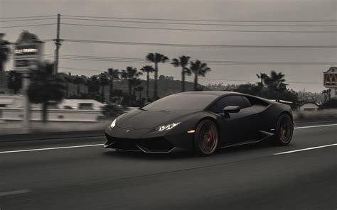 Lamborghini Huracan, huracan, 1080P, dark, Dark Lamborghini ...