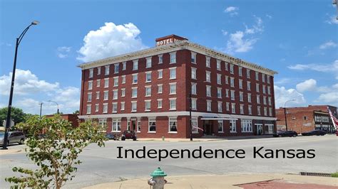 A leisurely drive around Independence Kansas - YouTube