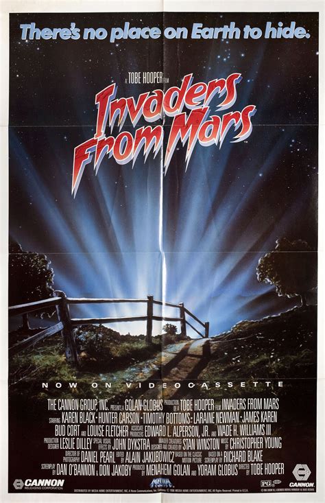 Invaders from Mars Original 1986 U.S. One Sheet Movie Poster ...