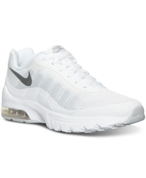 Nike Women's Air Max Invigor Running Sneakers From Finish Line in White ...