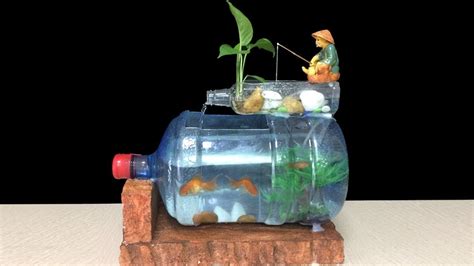 How to make fish tank at home ideas - Mr Decor | Plastic bottle art, Diy fish tank, Diy aquarium