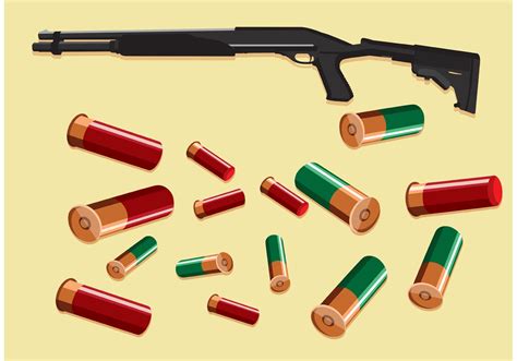 Shotgun Shells Vectors - Download Free Vector Art, Stock Graphics & Images