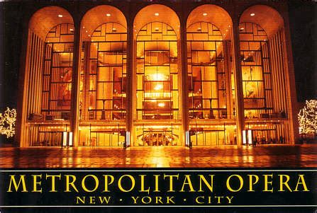 Metropolitan Opera New York Tickets