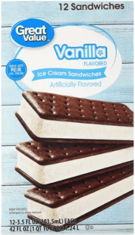 Why Walmart's Great Value Ice Cream Sandwiches Never Melt