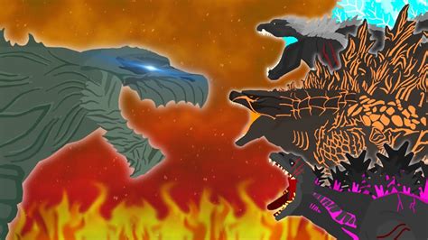 Godzilla Earth vs Legendary vs Shin vs Ultima | FULL BATTLE - YouTube