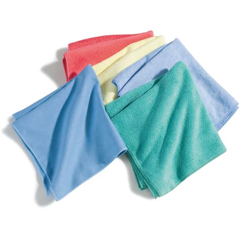 3633404 - Terry Microfiber Cleaning Cloth 16" x 16" - Yellow | Carlisle FoodService Products