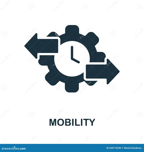 Mobility Icon Vector From Talent Management Collection. Thin Line Mobility Outline Icon Vector ...