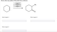 Answered: Devise a three-step synthesis of the… | bartleby