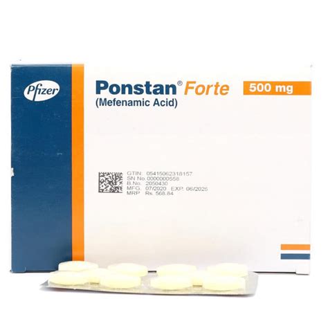 Ponstan Forte 500mg – Dawailo