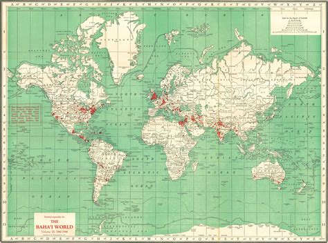 World map, 1940-1944 | Grafikk