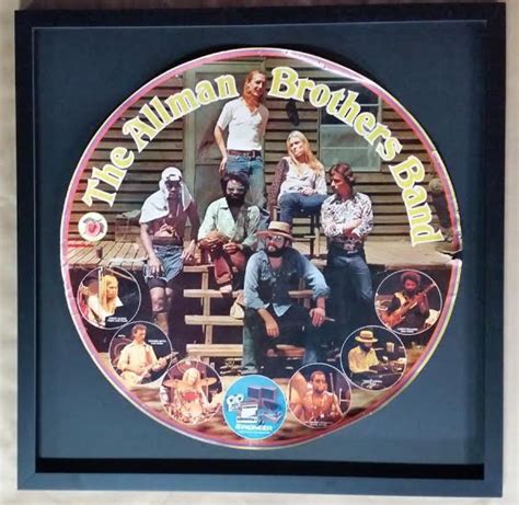 Framed Allman Brothers Circular Promotional Poster! – Columbia Frame Shop