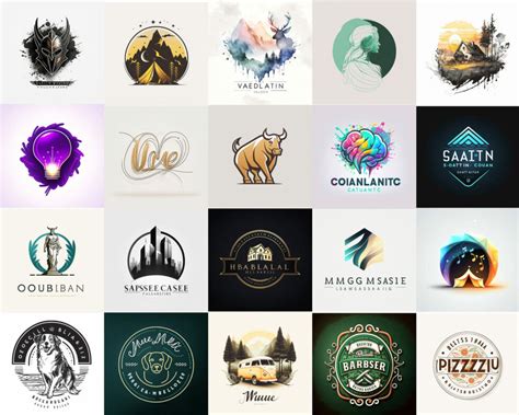 80 Prompts logos for Midjourney - Midjourney Prompts