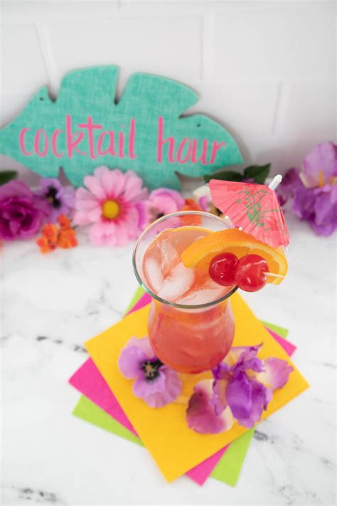 Bacardi Rum Punch Cocktail - Fun Money Mom