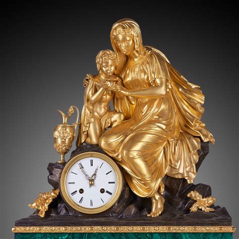 Mantel Clock 19th Century Louis Philippe Charles X For Sale at 1stDibs