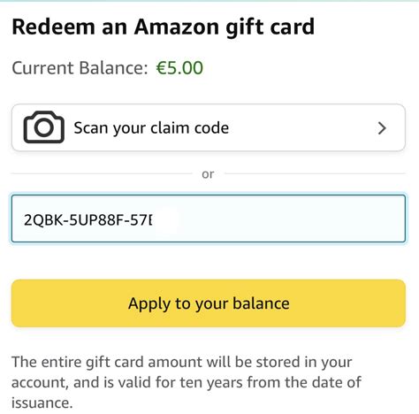 Amazon.com Redeem