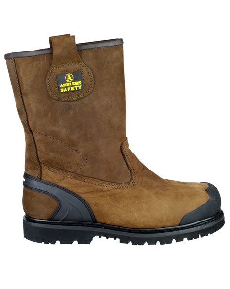 Amblers-Safety FS223C Rigger Boot Mens Boots Steel Toe Cap Work Leather