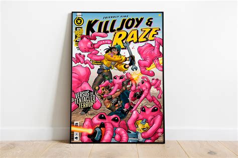 Valorant Comic Poster Valorant Killjoy Poster Valorant - Etsy Schweiz