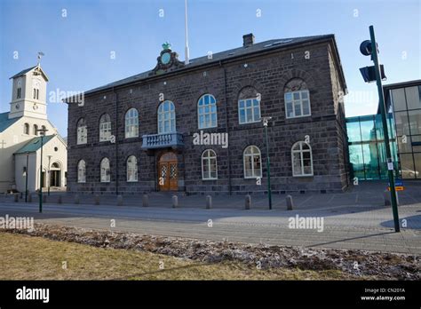 Parliament building, Reykjavik, Iceland Stock Photo - Alamy