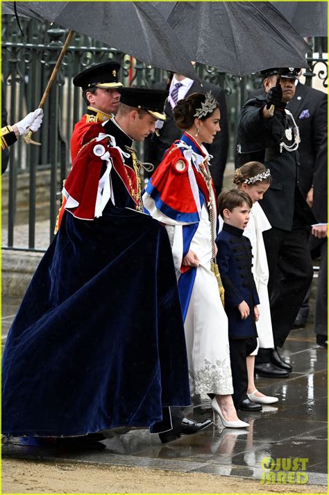 Prince William & Princess Catherine Arrive at Coronation with Princess ...