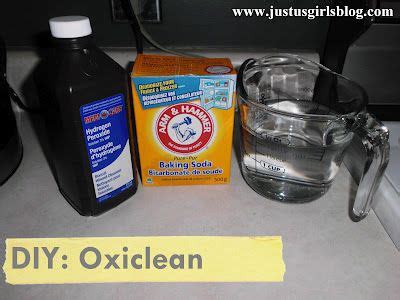 DIY: Oxiclean | Diy cleaning products recipes, Homemade cleaning products, Oxiclean