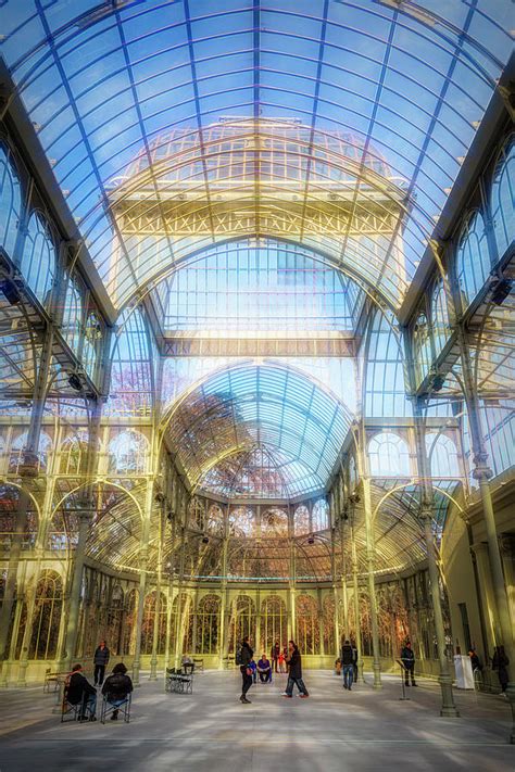 Crystal Palace Madrid Interior Photograph by Joan Carroll - Fine Art ...