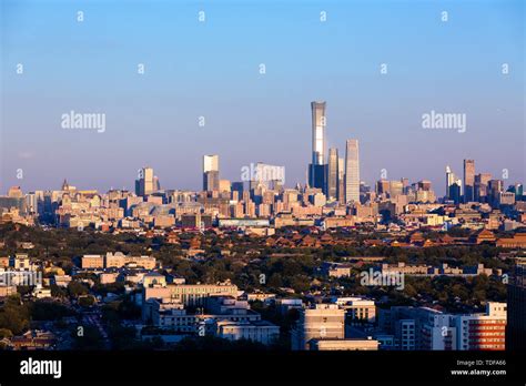 Beijing city skyline Stock Photo - Alamy