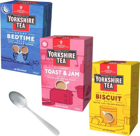 Yorkshire Tea Bags Bundle - Yorkshire Biscuit Tea, Toast and Jam Yorkshire Tea Bags Yorkshire ...