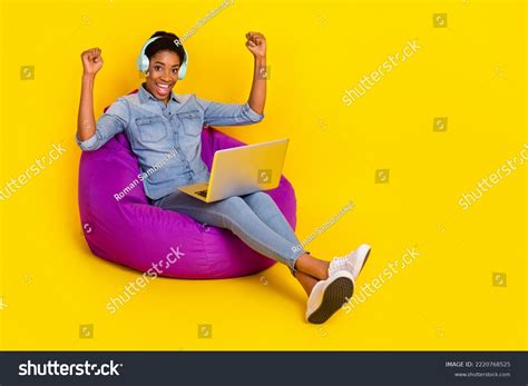 Full Size Photo Excited Delighted Person Stock Photo 2220768525 ...