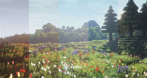 Blisschen on Twitter: "how do y'all feel about flower forest biome ...