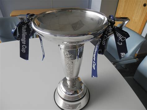 Trophy - Cardiff Blues Amlin Cup 2009/10 | Cardiff Rugby Museum