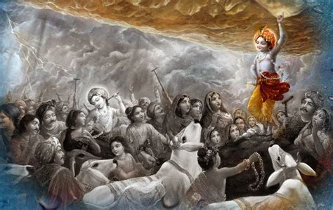 Jai Radhe Jai Krishna Jai Vrindavan: Shri Krishna taking up Govardhan Hill and crushing ego of Indra