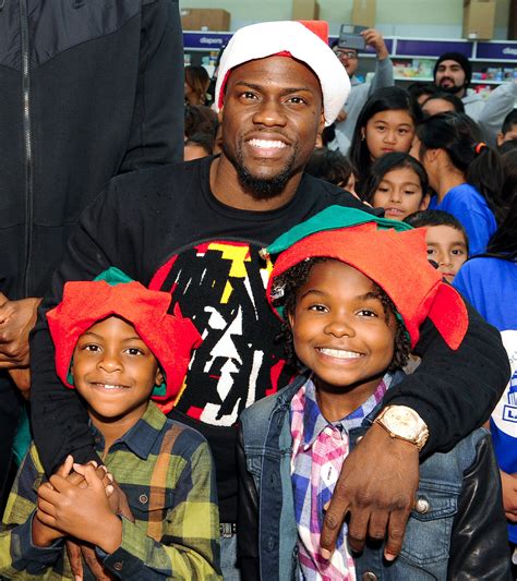 Kevin Hart hung out with his kids, Heaven and Hendrix, at the CP3 | Can ...