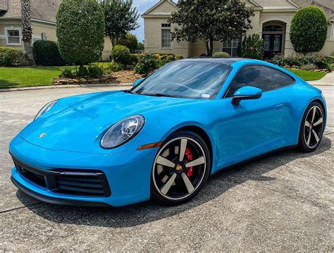 2020 Porsche 992 Carrera S Coupe Miami Blue | PCARMARKET