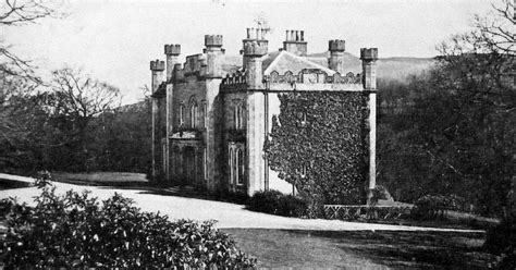 Tour Scotland Photographs: Old Photograph Kincardine Castle Auchterarder Scotland