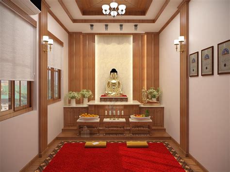 Traditional Shrine Design | Temple design for home, Buddha room design ...