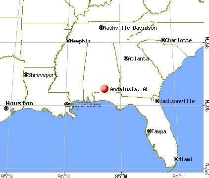 Andalusia, Alabama (AL 36420, 36421) profile: population, maps, real estate, averages, homes ...