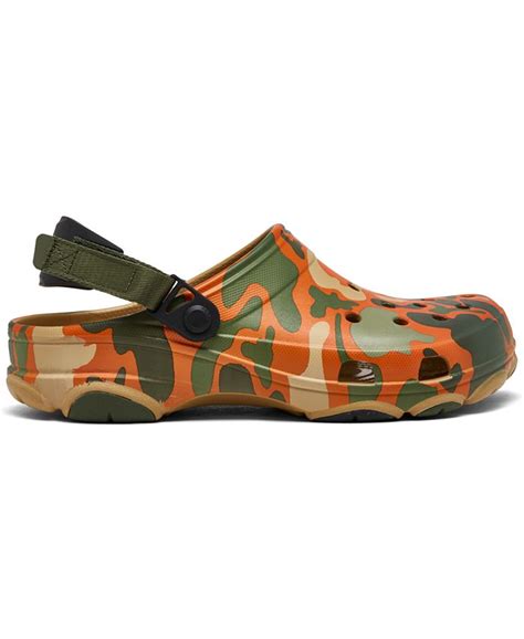 Crocs Men's Classic All-Terrain Camo Clogs from Finish Line - Macy's