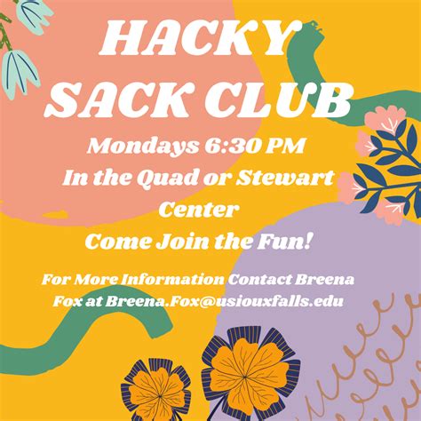 University of Sioux Falls Hacky Sack Club – The Vessel