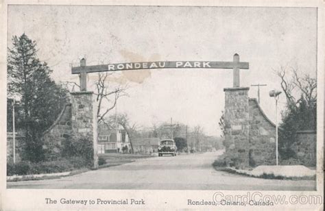 The Gateway to Provincial Park Rondeau, ON Canada Ontario Postcard