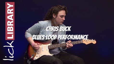 Chris Buck Guitar Solo - Melodic Blues Loop - YouTube